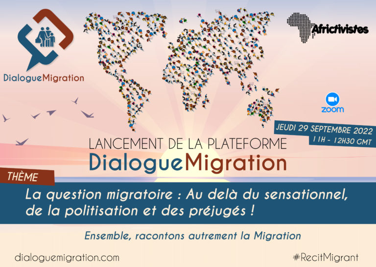 AfricTivistes lance la plateforme Dialogue Migration