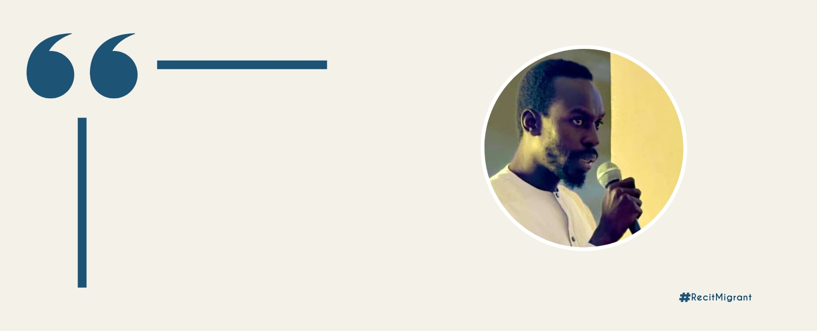 Amath Sarr, membre fondateur de la plateforme visas pour tous : “Notre discours est de plus en plus audible auprès des autorités”